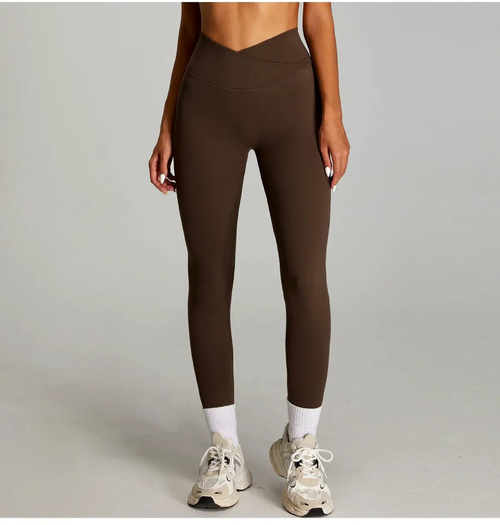 High waisted tight fitting sports pants for women by eprolo