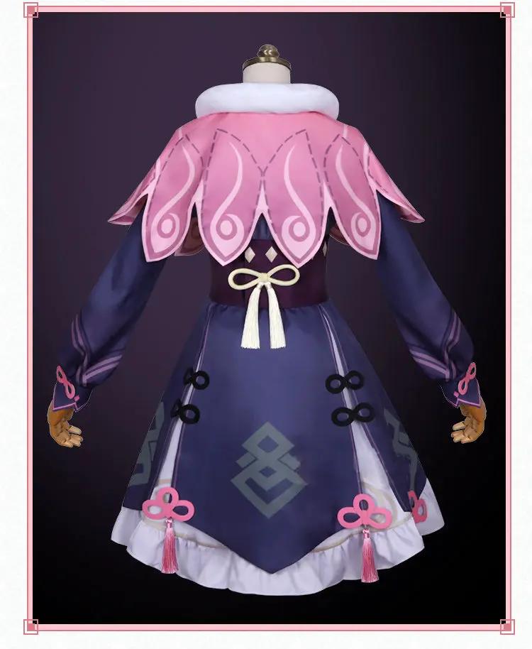 Game Original God Cos Clothing Yun Jin Cosplay Japanese Cute Lolita Skirt Female Suit by eprolo