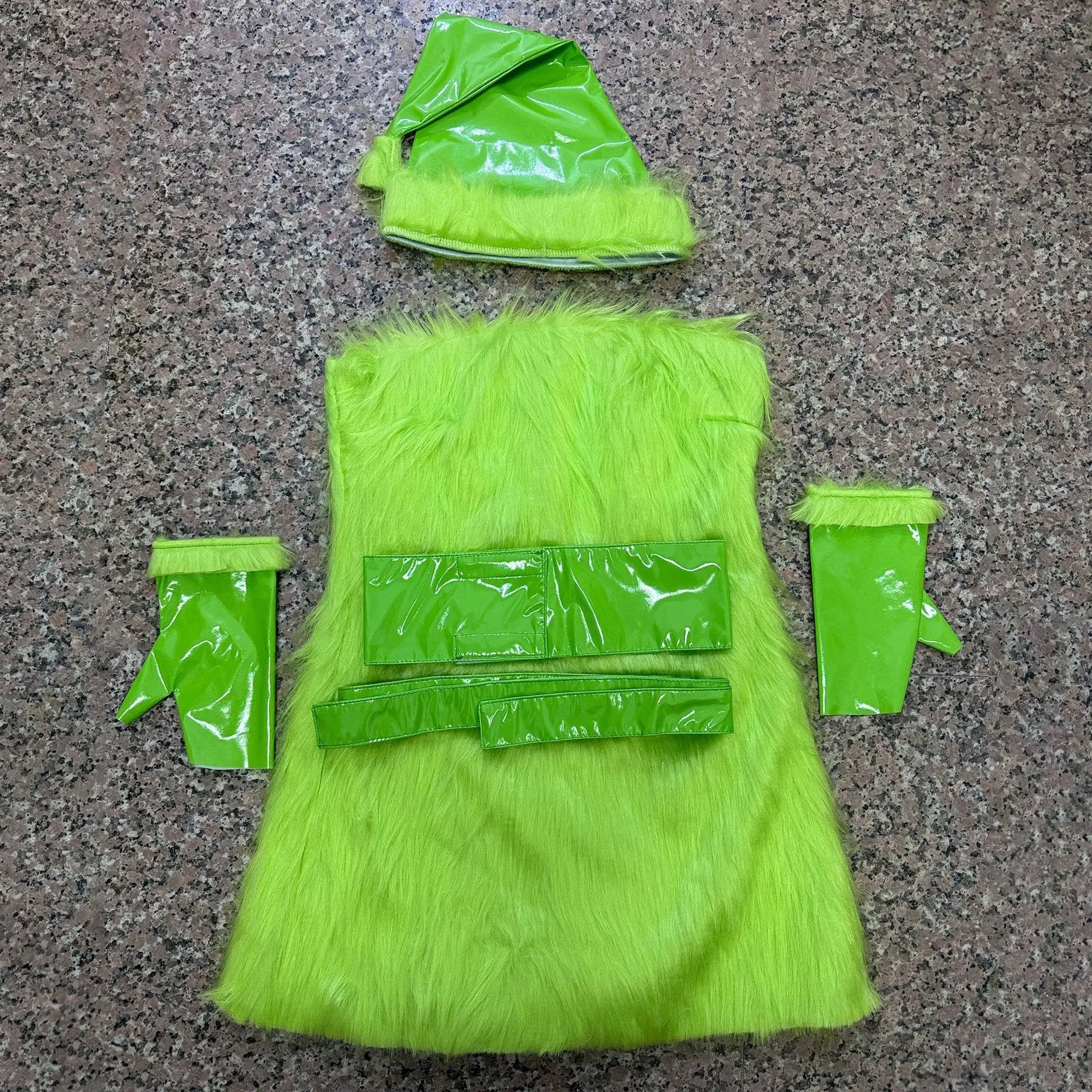 Halloween Green Haired Monster Costume COS by eprolo