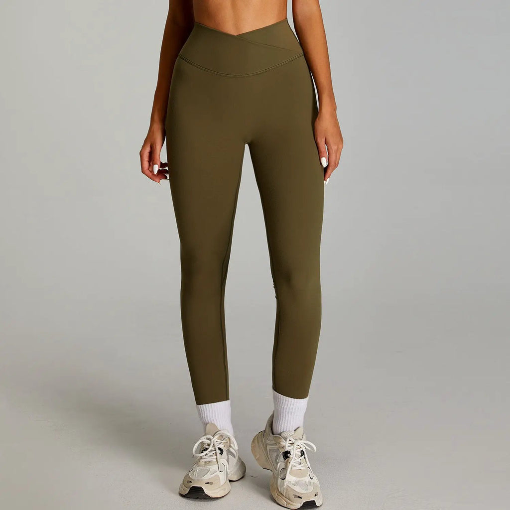 High waisted tight fitting sports pants for women by eprolo