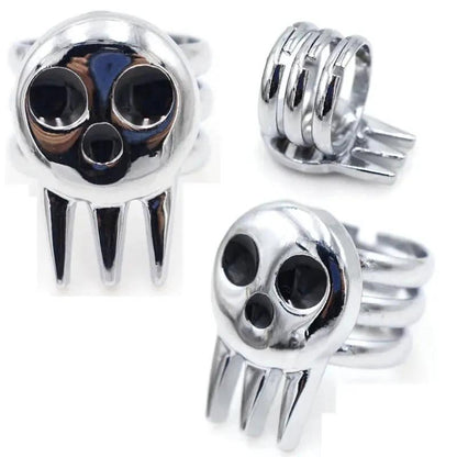 Anime Soul Eater Death God Same Style Kid Ring Skull COS Ring Translation:Anime Soul Eater Death God Same Style Kid Ring Skull COS Ring Accessories by eprolo