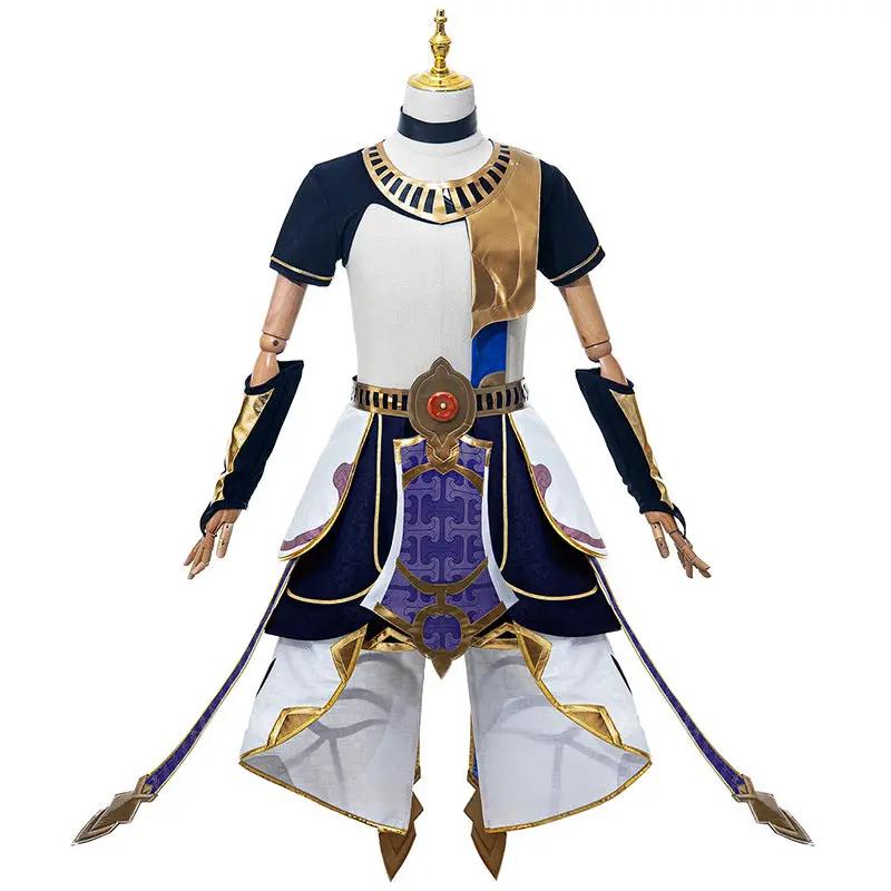 Genshin Impact Sanuo Cos Clothes High Wind Discipline Officer Su Micantis Complete Game Cosplay Clothes Male by eprolo