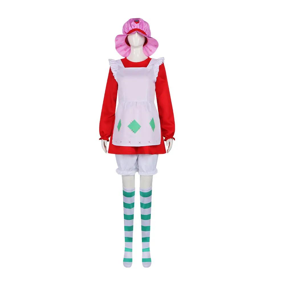 Hatsune Miku cos costume Strawberry Sweetheart Adventures role-playing costume cosplay Halloween by eprolo