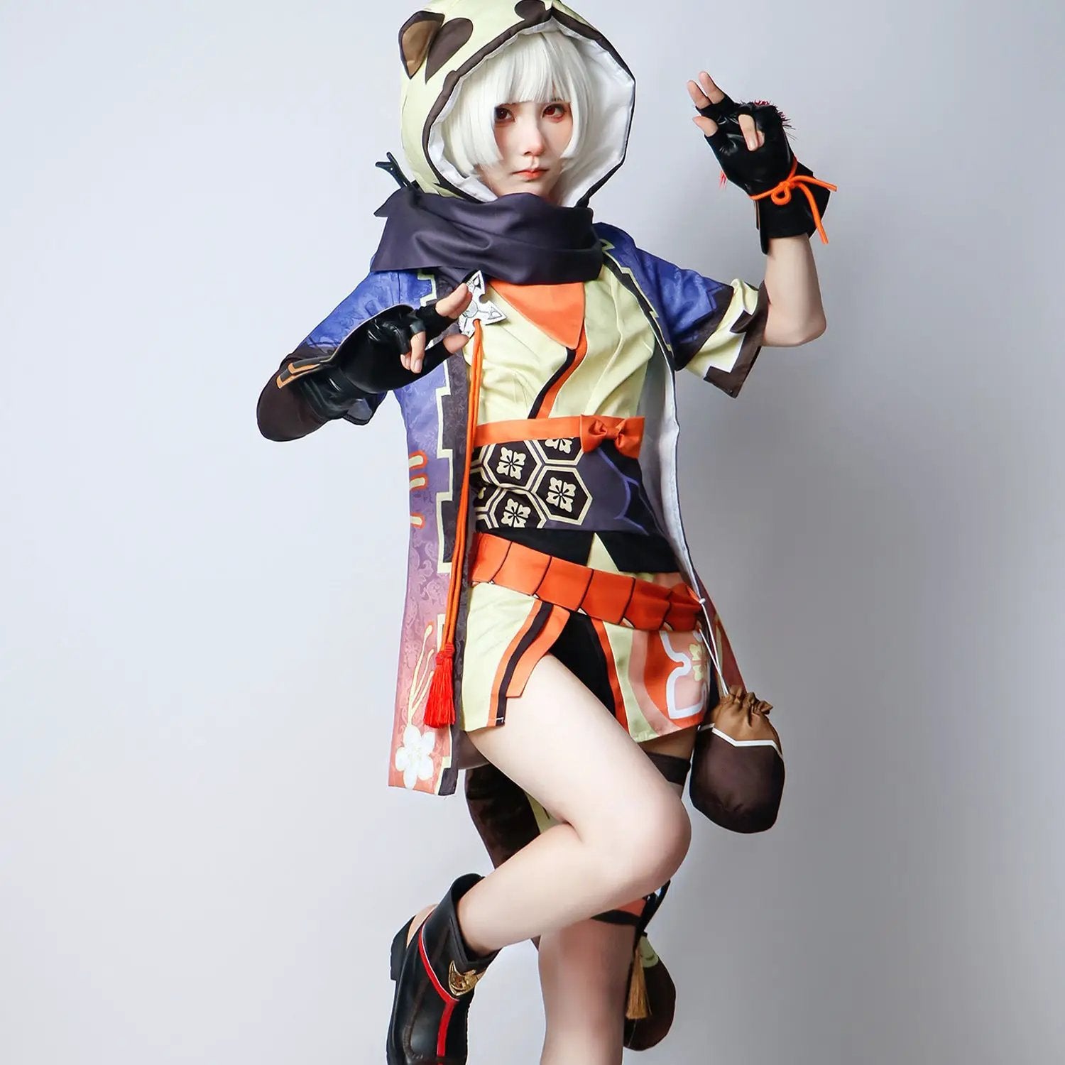 Genshin Impact COS Costume Luoli Women's Costume Naruto Morning Grapefruit Cosplay Game Animation anime Costume Women by eprolo