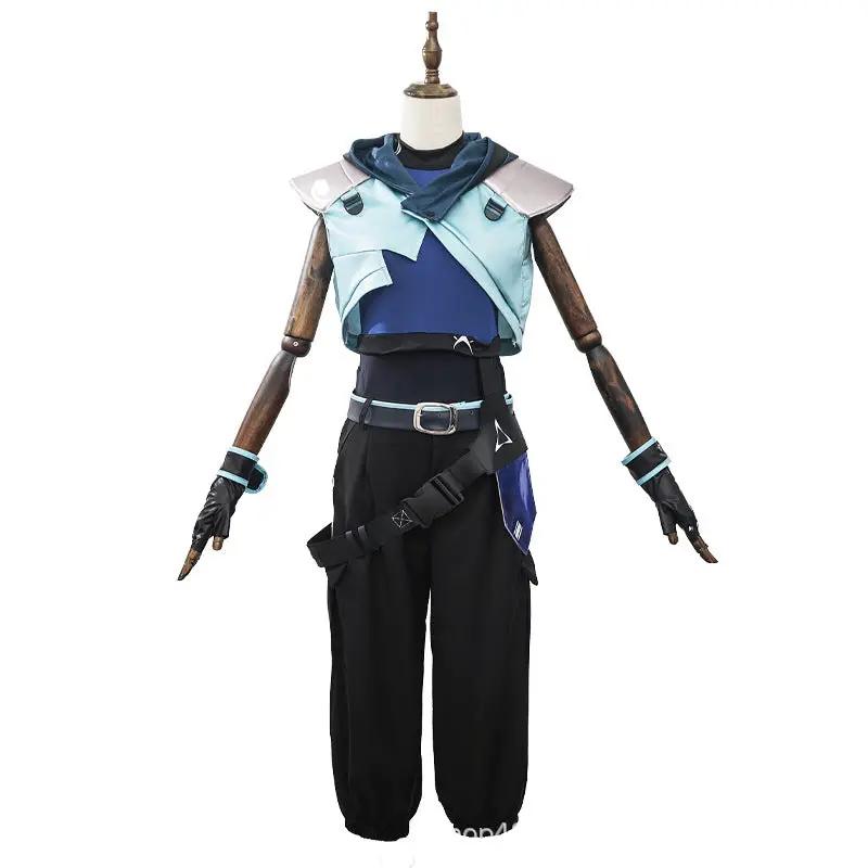 Valorant Valorant/Fearless Contract cos Jett Women's cos Game Clothing Full Set Jetwind by eprolo