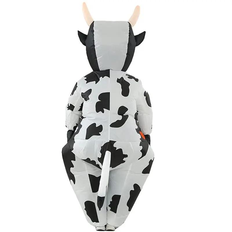 Cow inflatable costume makeup ball cosplay animal performance costume Halloween funny party COS cow costume by eprolo