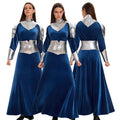 Halloween COS Robot Astronaut Space Suit Blue Robot Space Sailor Suit Astronaut by eprolo