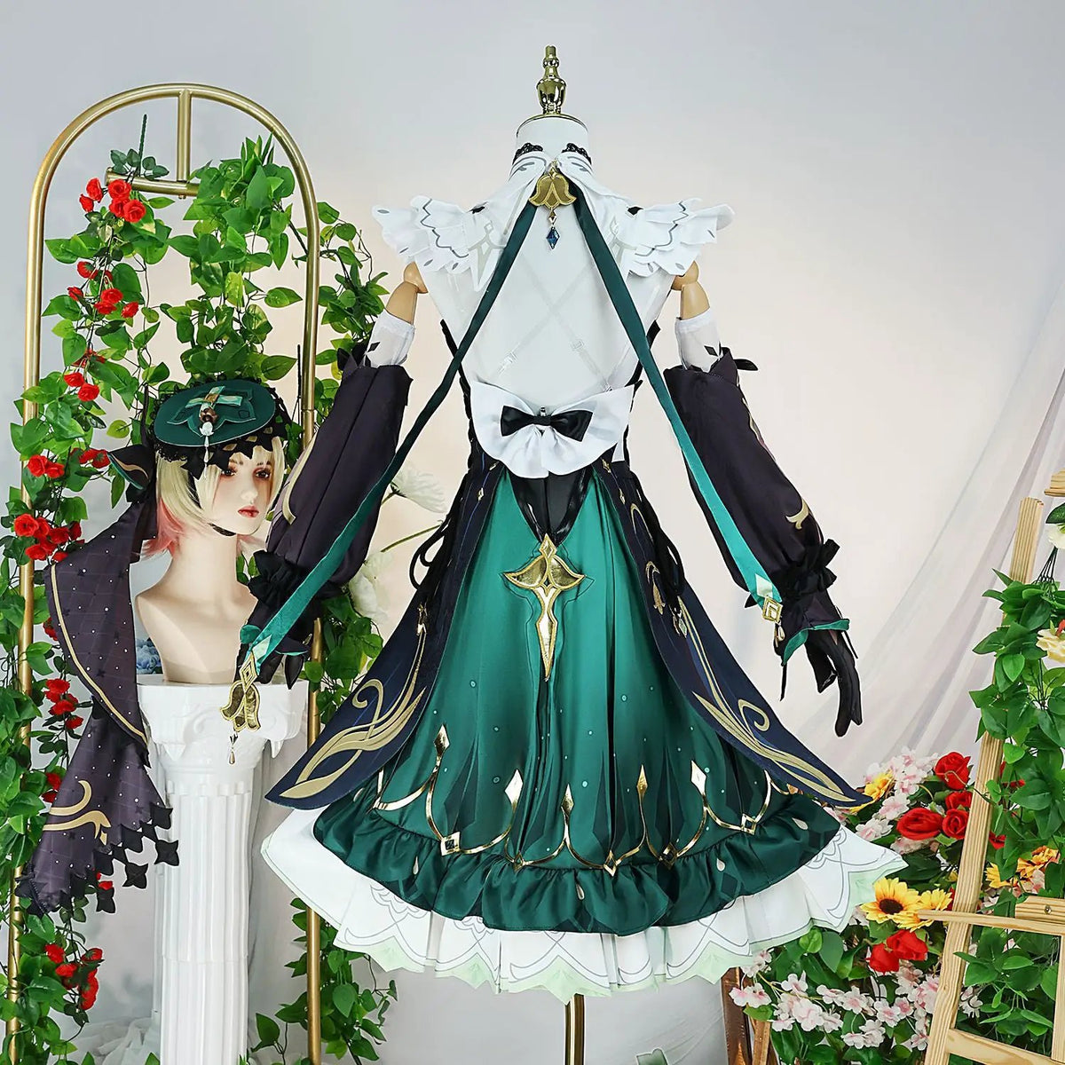 Genshin Impact cos costume perfumer Amelia cosplay costume game animation anime full set of C suits by eprolo