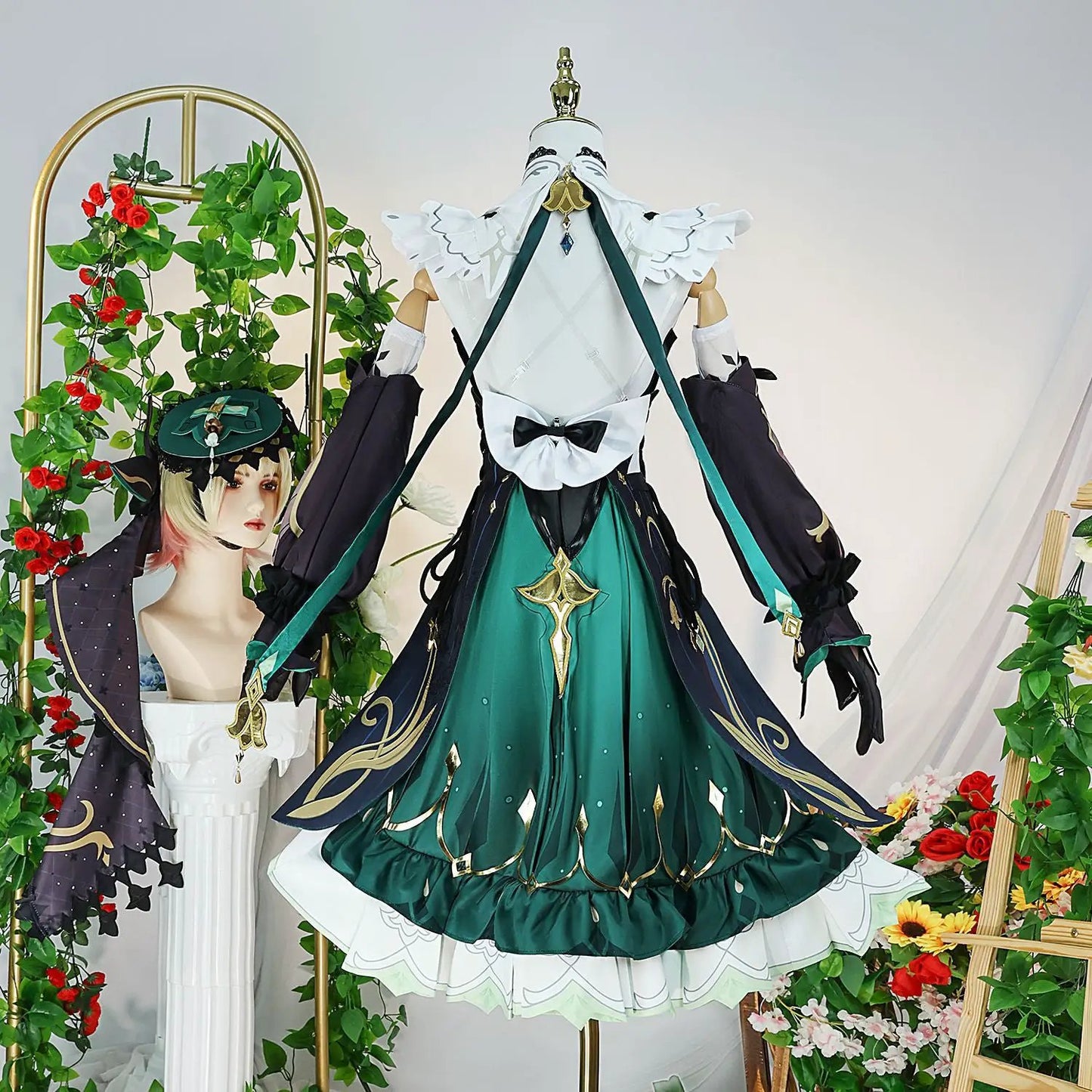 Genshin Impact cos costume perfumer Amelia cosplay costume game animation anime full set of C suits by eprolo