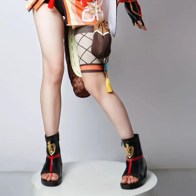 Genshin Impact COS clothes Luoli women's clothes Longlizhiraccoon dog early pomelo cosplay clothing matching shoes by eprolo
