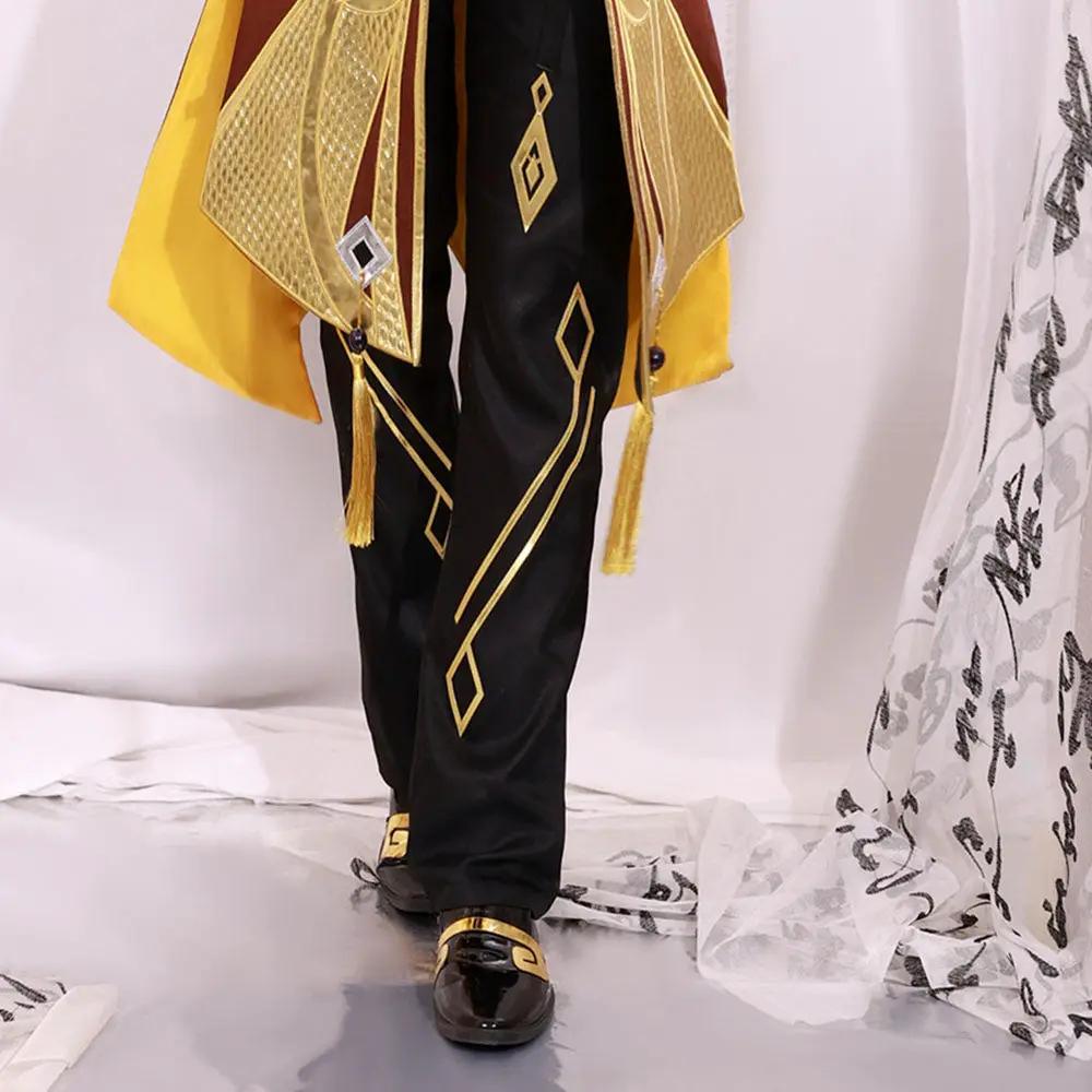 Genshin Impact Morax Zhongli high matching version Zhongli cos clothes matching shoes by eprolo