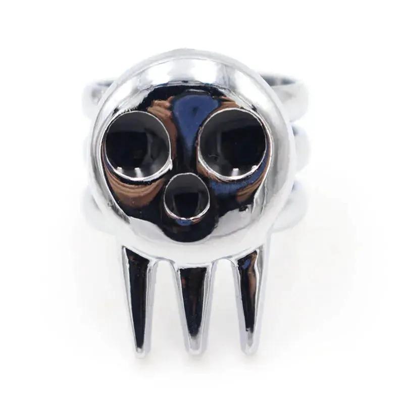 Anime Soul Eater Death God Same Style Kid Ring Skull COS Ring Translation:Anime Soul Eater Death God Same Style Kid Ring Skull COS Ring Accessories by eprolo