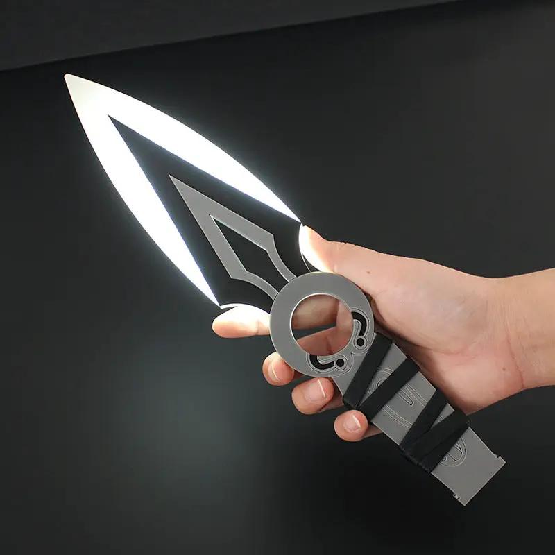 Fearless Contract Surrounding JETT Wind Bitter No Luminous Weapon Model Charging Toy COS Handheld Prop Ornament by eprolo