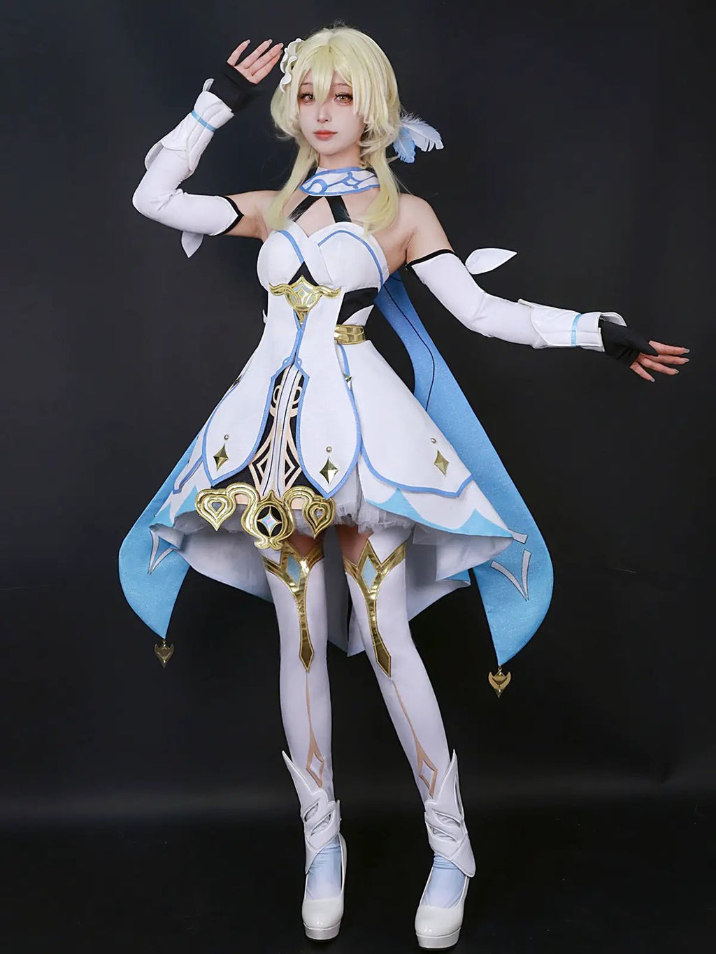 Traveler Ying cos clothes Genshin Impact shoes by eprolo
