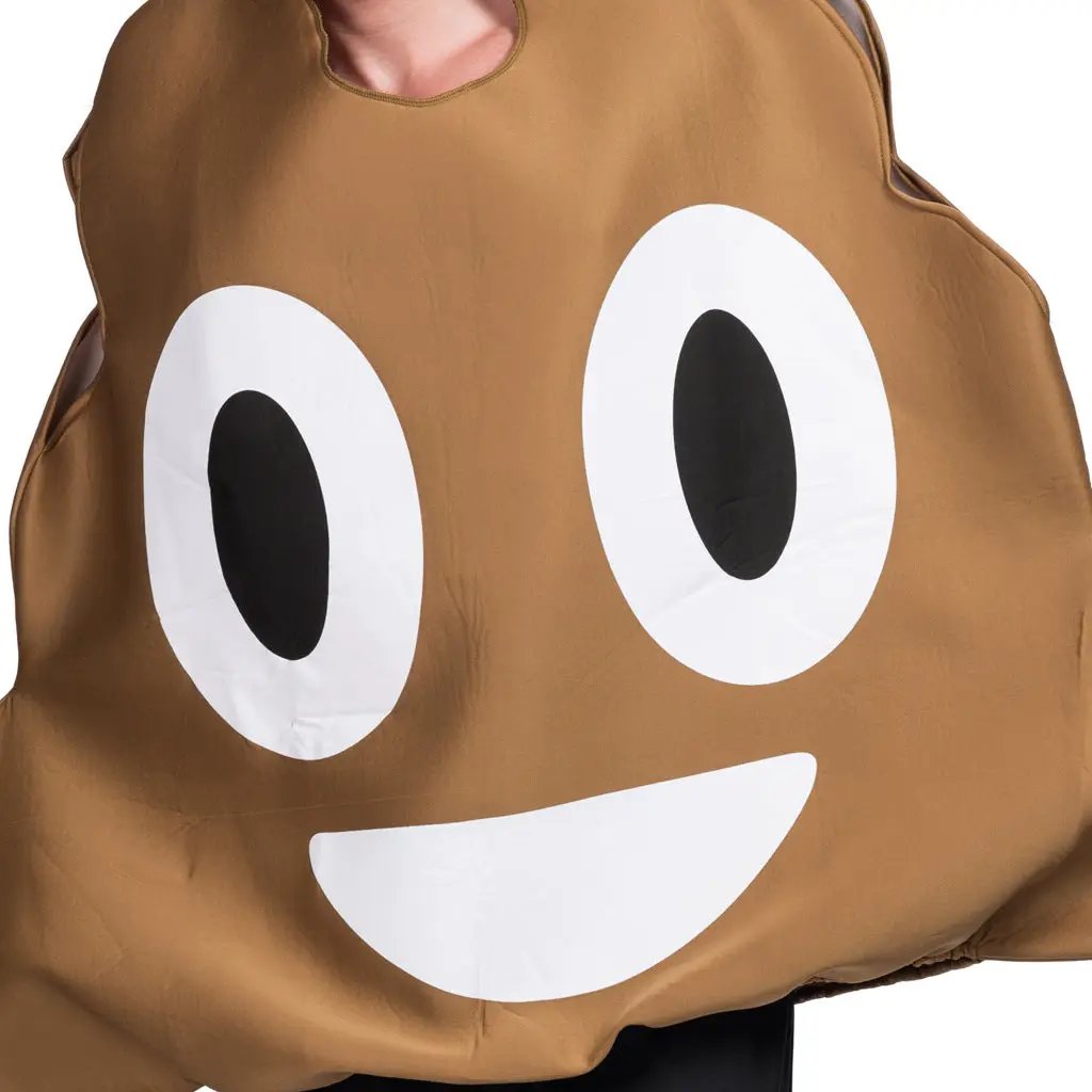 Poo funny cosplay costumes a piece of shit creative Halloween cos costumes campus party activities spoof cake clothes by eprolo