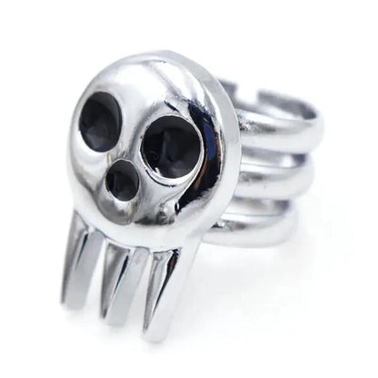 Anime Soul Eater Death God Same Style Kid Ring Skull COS Ring Translation:Anime Soul Eater Death God Same Style Kid Ring Skull COS Ring Accessories by eprolo