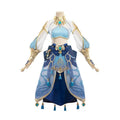 Genshin Impact Nilu Cos Dressed in Lotus Light, Dancing Feast, Xu Mi, Dancer, Exotic Style, Full Cosplay Costume, Female by eprolo