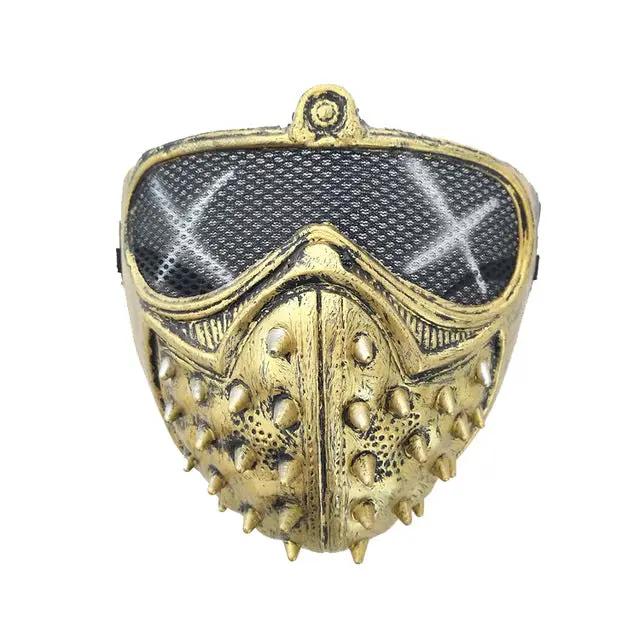 Halloween Devil COS Anime Stage Mask Ghost Steps Street Rivet Death Masks Watch Dogs Cosplay Stage Party Face Masks Accessories by eprolo