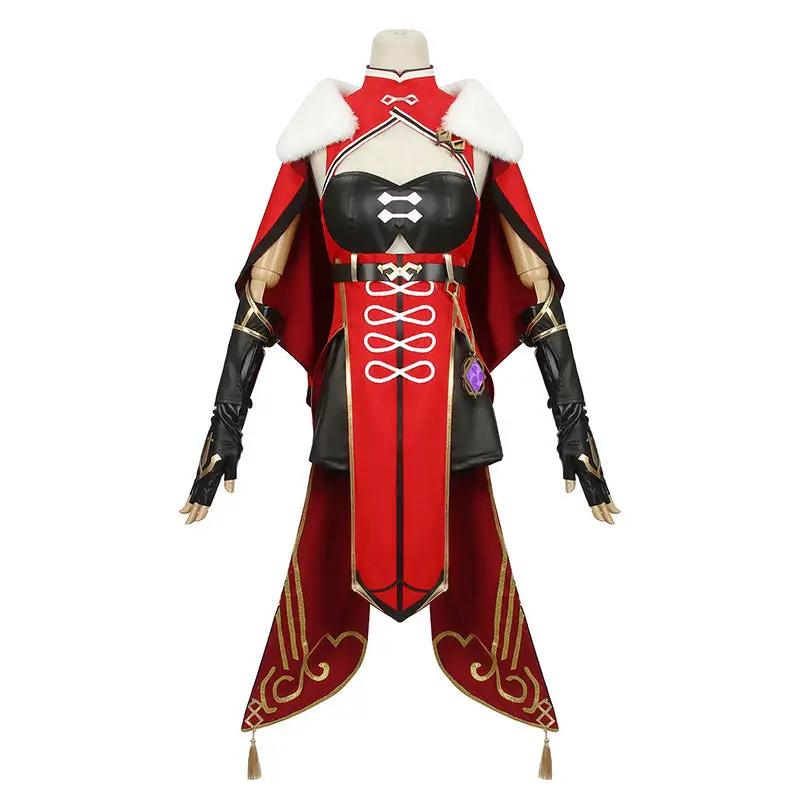 Genshin Impact Heavy Cloud Big Dipper Autumn COS Coronaless Dragon King Royal Sister Full Set Cloak Anime Cosplay by eprolo