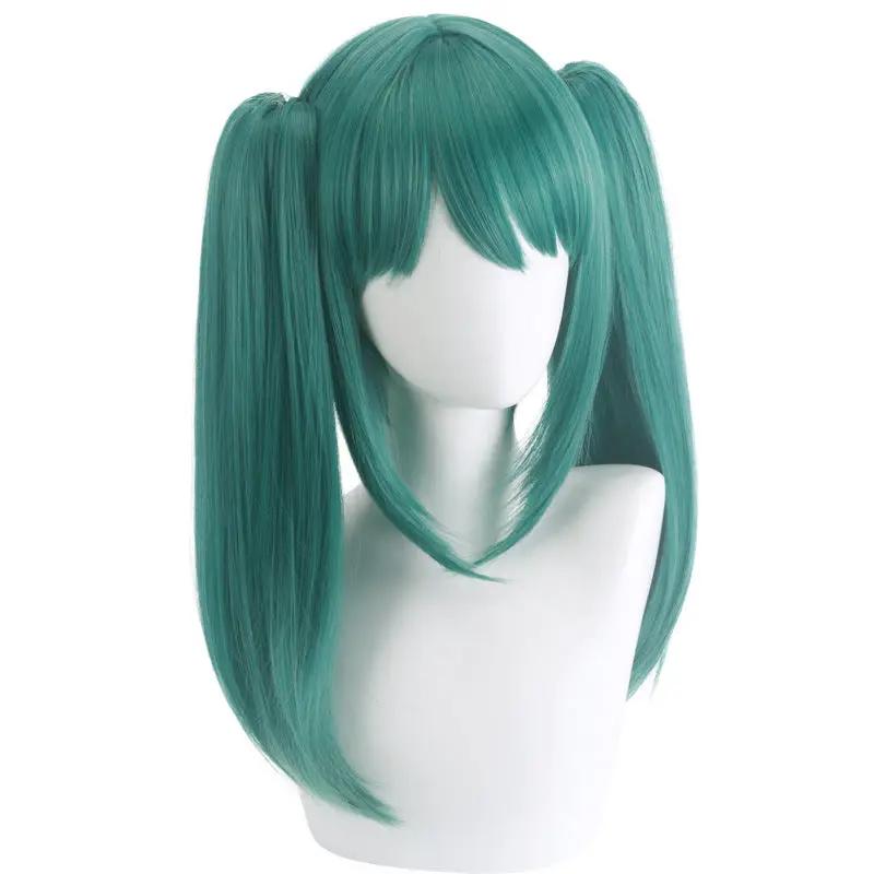 Hatsune Miku Vampire cos wig round head leather tiger clip double horsetail animation by eprolo