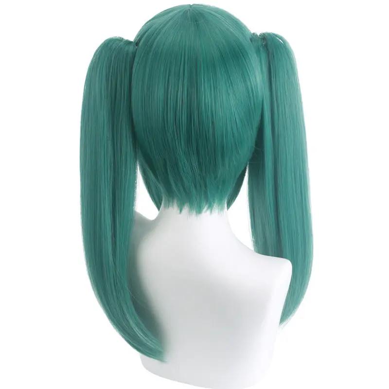 Hatsune Miku Vampire cos wig round head leather tiger clip double horsetail animation by eprolo
