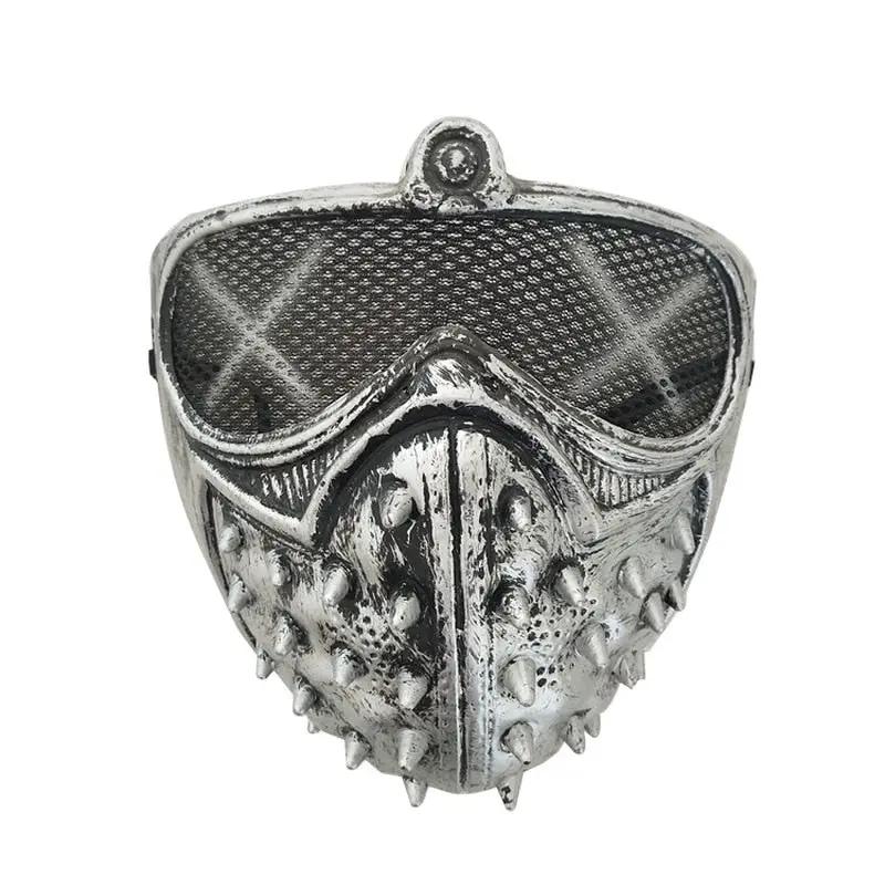 Halloween Devil COS Anime Stage Mask Ghost Steps Street Rivet Death Masks Watch Dogs Cosplay Stage Party Face Masks Accessories by eprolo