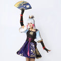 Genshin Impact cos dress, rice wife, miss anime animation game costume, goddess li linghua cosplay suit by eprolo