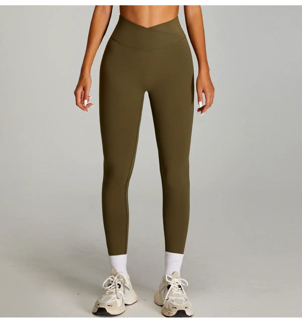 High waisted tight fitting sports pants for women by eprolo