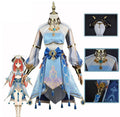 Yuanshen game cos suit Nilu cosplay blue costume female Western dancer suit full set of cosplay by eprolo