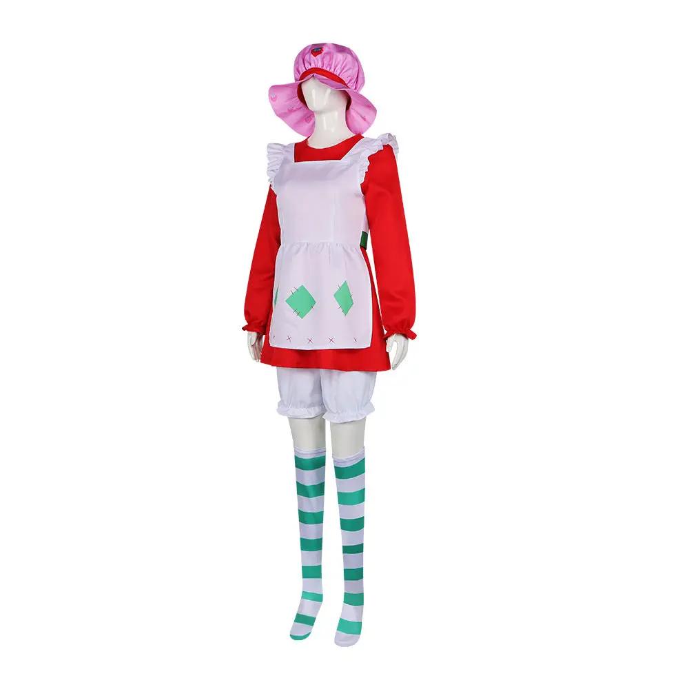 Hatsune Miku cos costume Strawberry Sweetheart Adventures role-playing costume cosplay Halloween by eprolo