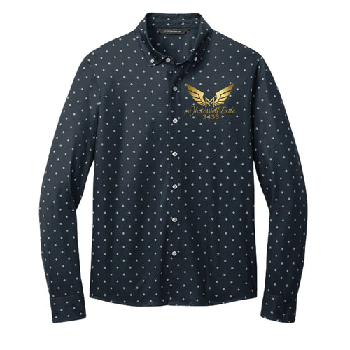 Golden Logo Wolf Hologram by The Wolf's Den