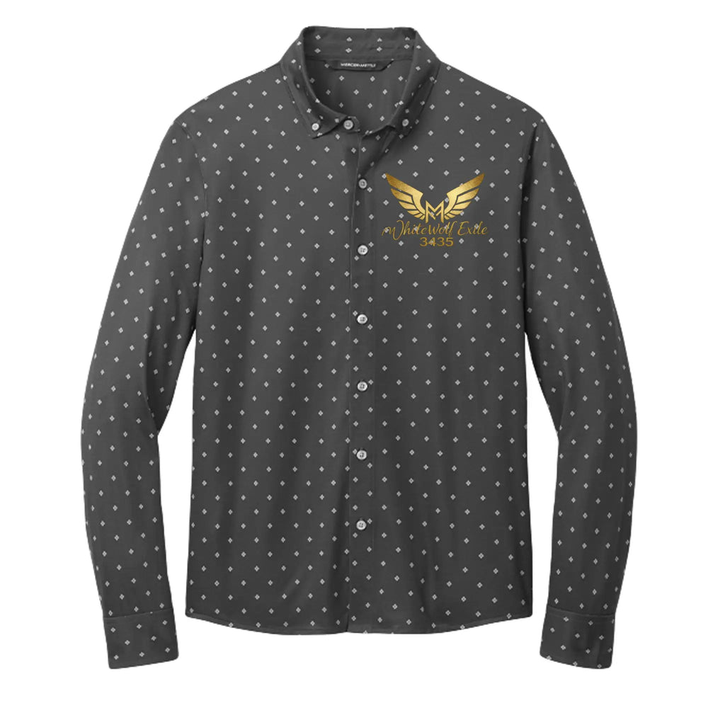 Golden Logo Wolf Hologram by The Wolf's Den