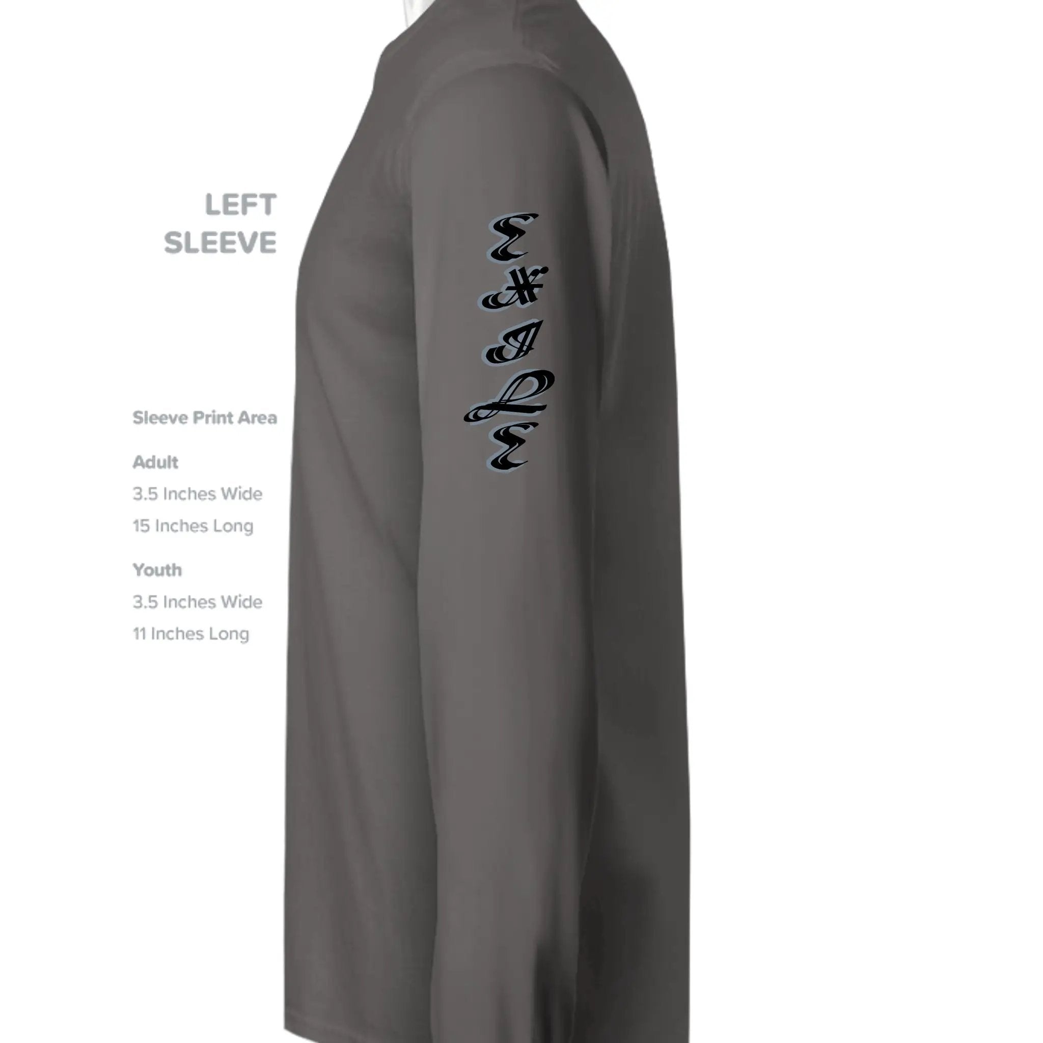 Iron Grey - YST358 - SLEEVE_LEFT