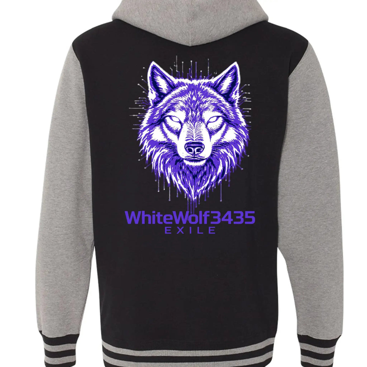 Black/ Gunmetal Heather - IND45UVZ - BACK