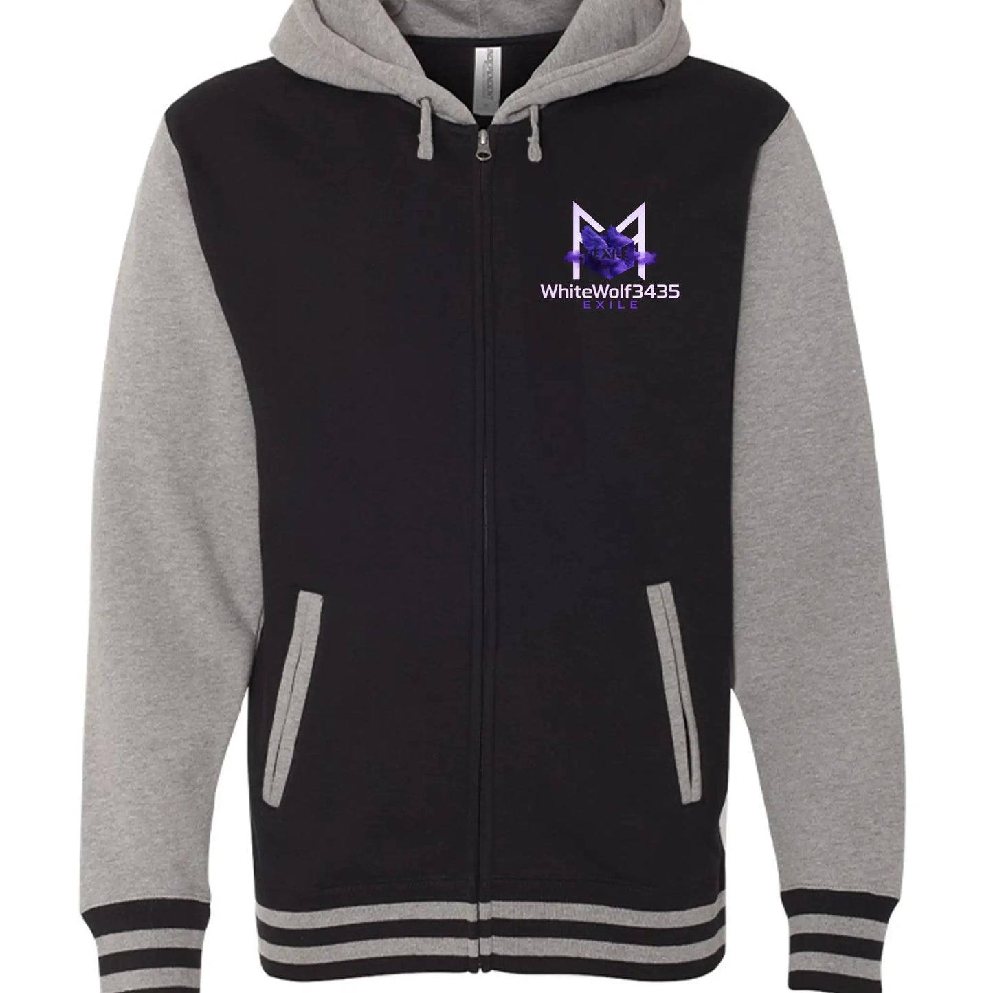 Black/ Gunmetal Heather - IND45UVZ - FRONT