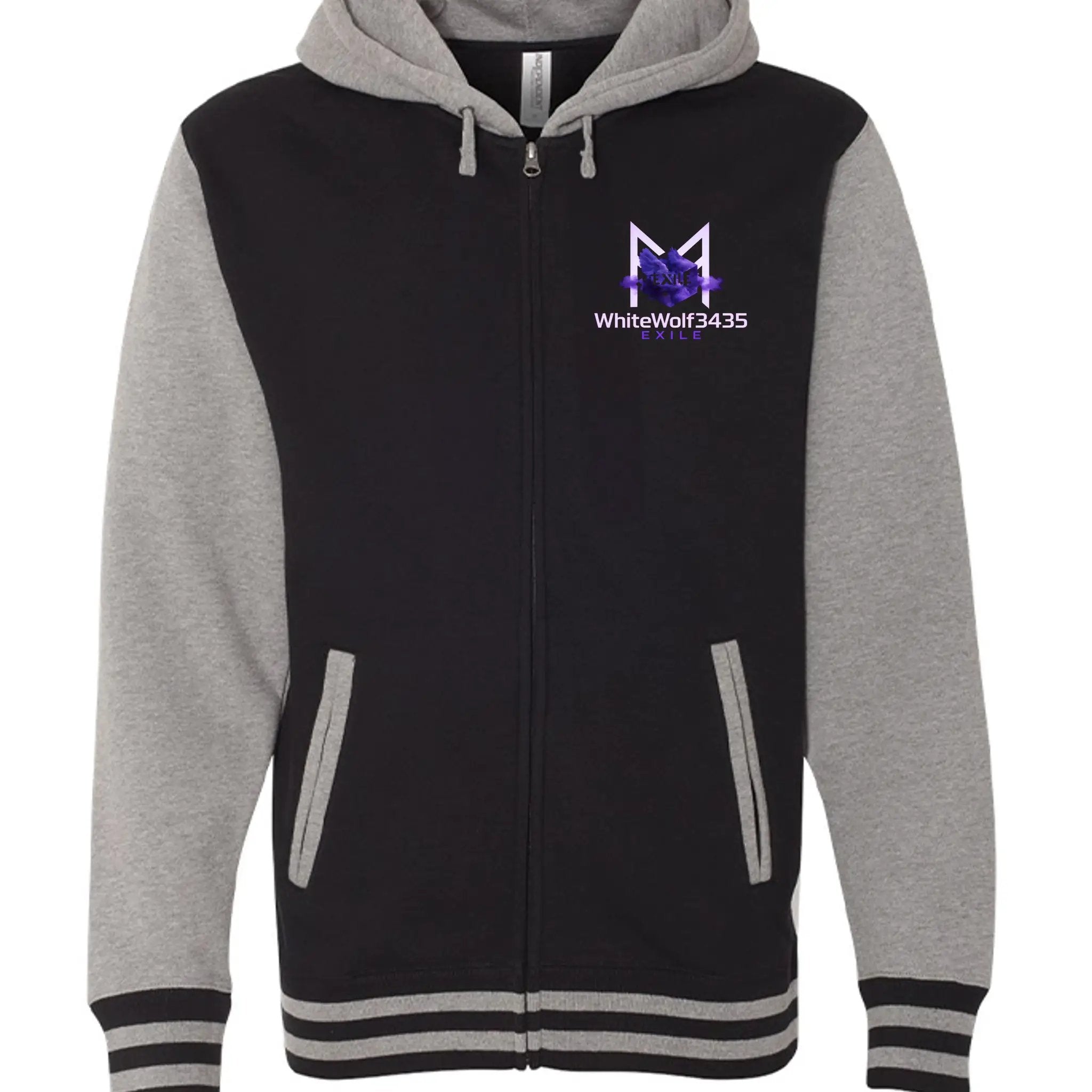 Black/ Gunmetal Heather - IND45UVZ - FRONT