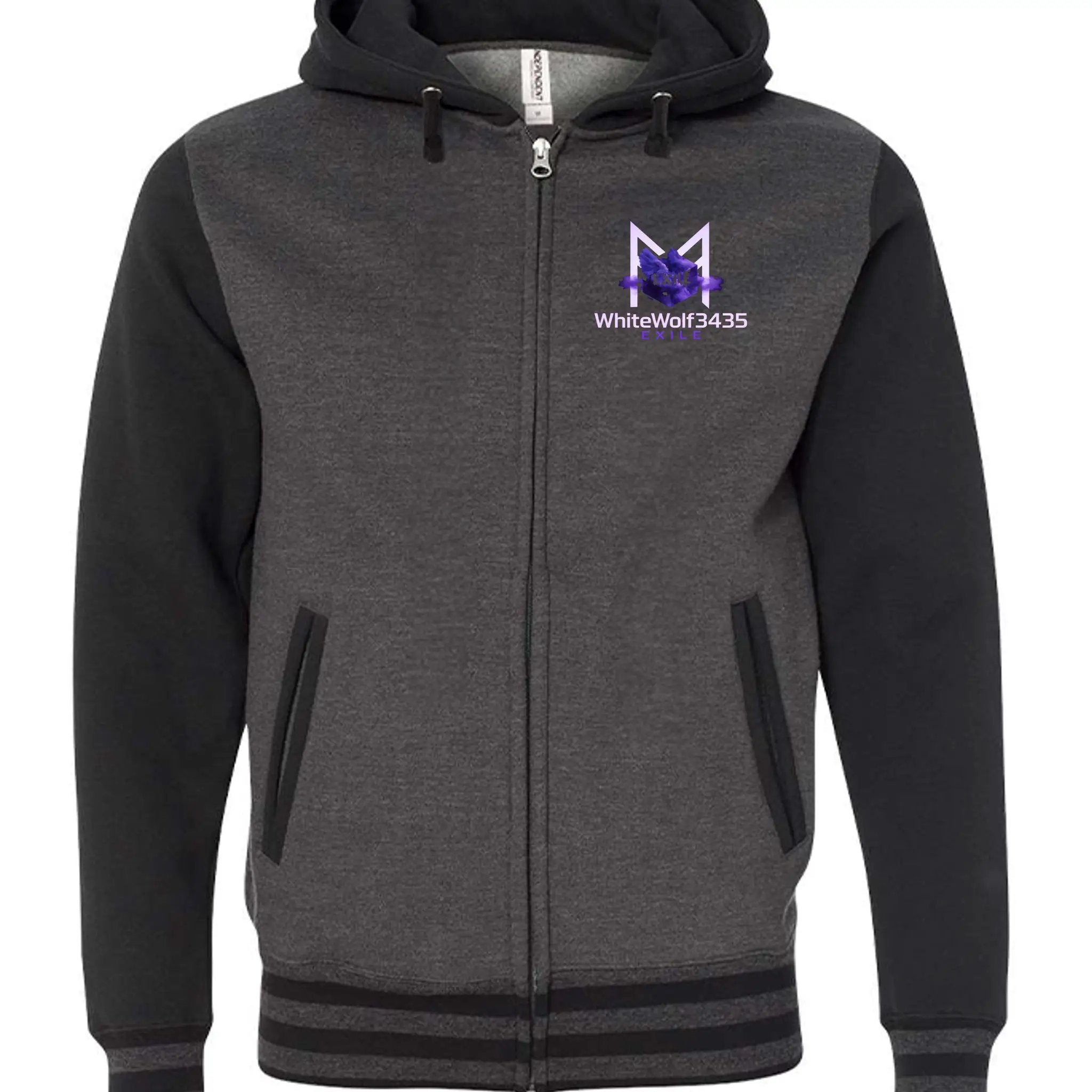 Charcoal Heather/ Black - IND45UVZ - FRONT