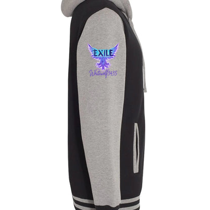 Black/ Gunmetal Heather - IND45UVZ - SLEEVE_RIGHT