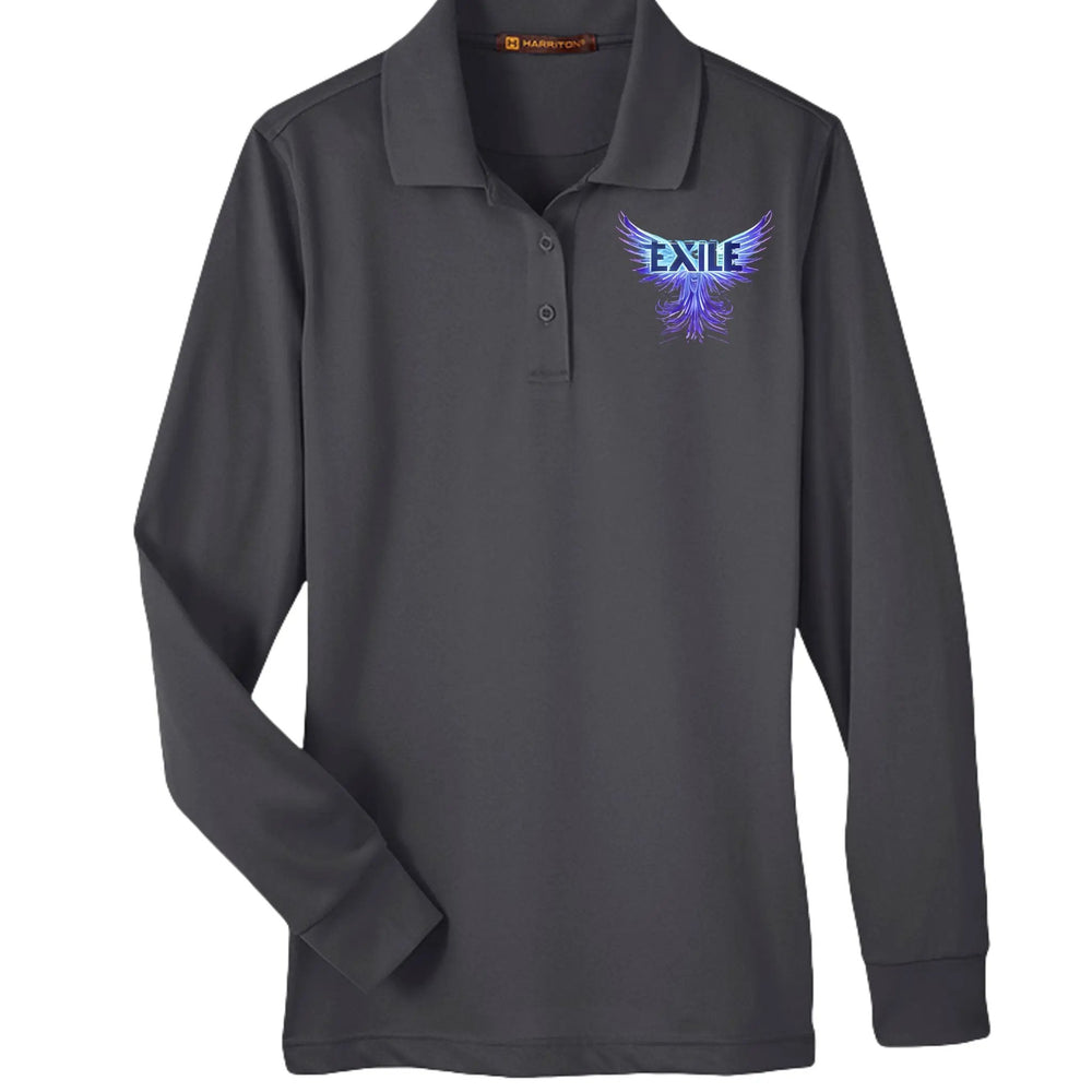 Mystic Guardian Ladies Long Sleeve Polo Snag Protection Plus UV Moisture Wicking