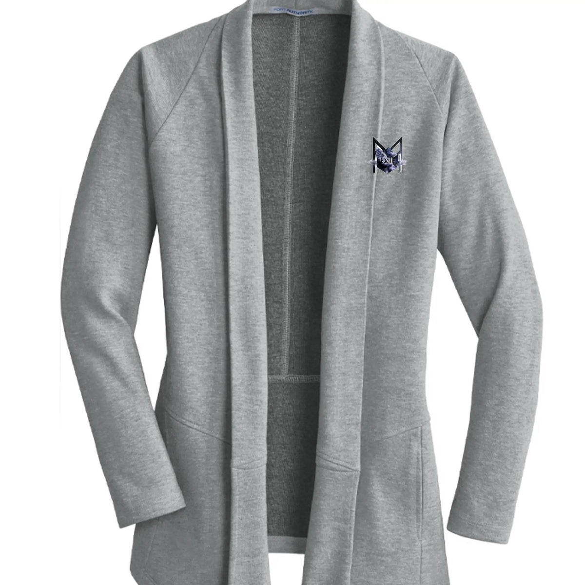 Port Authority Ladies Interlock Cardigan L807 7.5 Oz Cotton Polyester